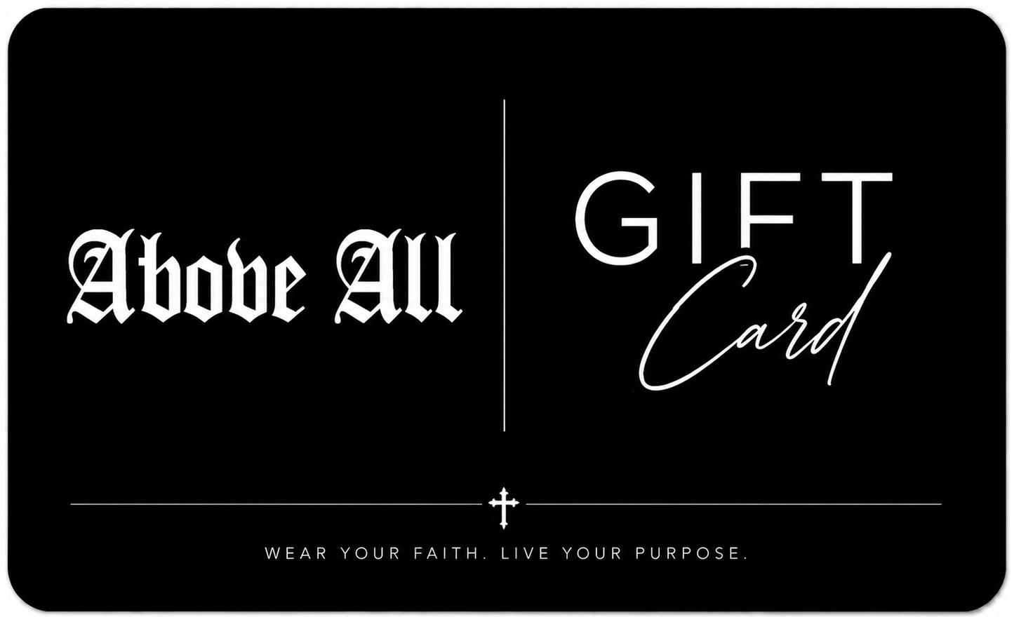 Above All Clothing Gift Card